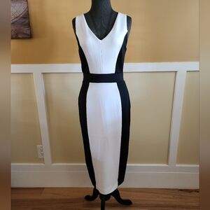 New York & Company Color Block Pencil Dress